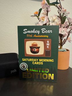 Saturday Morning Cards Smokey Bear Silver Refractor