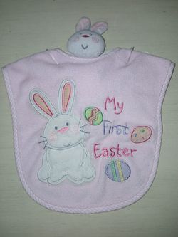 *Easter Bib & Rattle*