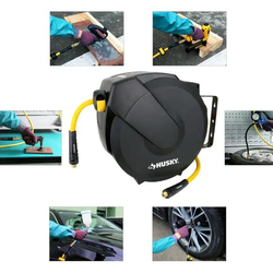 3/8 in. x 50 ft. Enclosed Hybrid Air Hose Reel