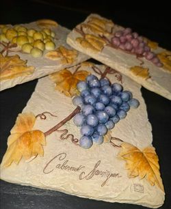 Vintage 3D Wine Wall Plaques