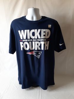 Nike New England Patriots Super Bowl XLIX men's short sleeve t-shirt size XL