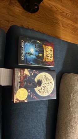 The Girl Who Drank the Moon and Wing & Claw books