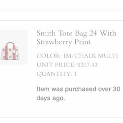 Strawberry Tote Bag