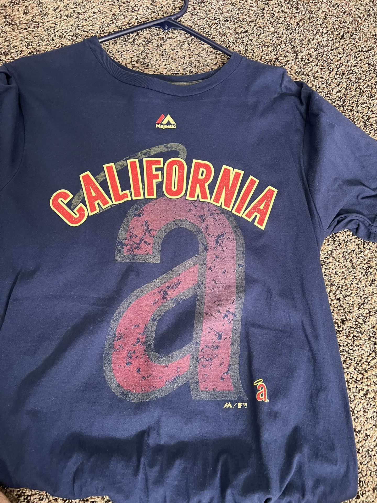 California Angels Vintage Style Baseball Shirt