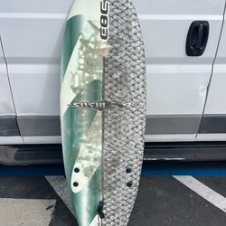 California Board Company 5’8 Sushi Fish Foam Surfboard