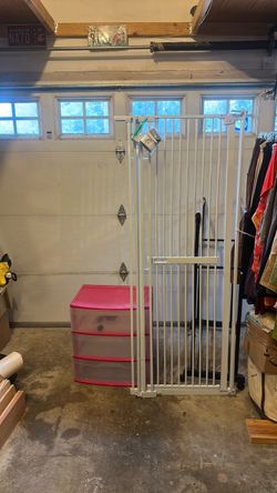 71 inch tall expandable pet blocking door