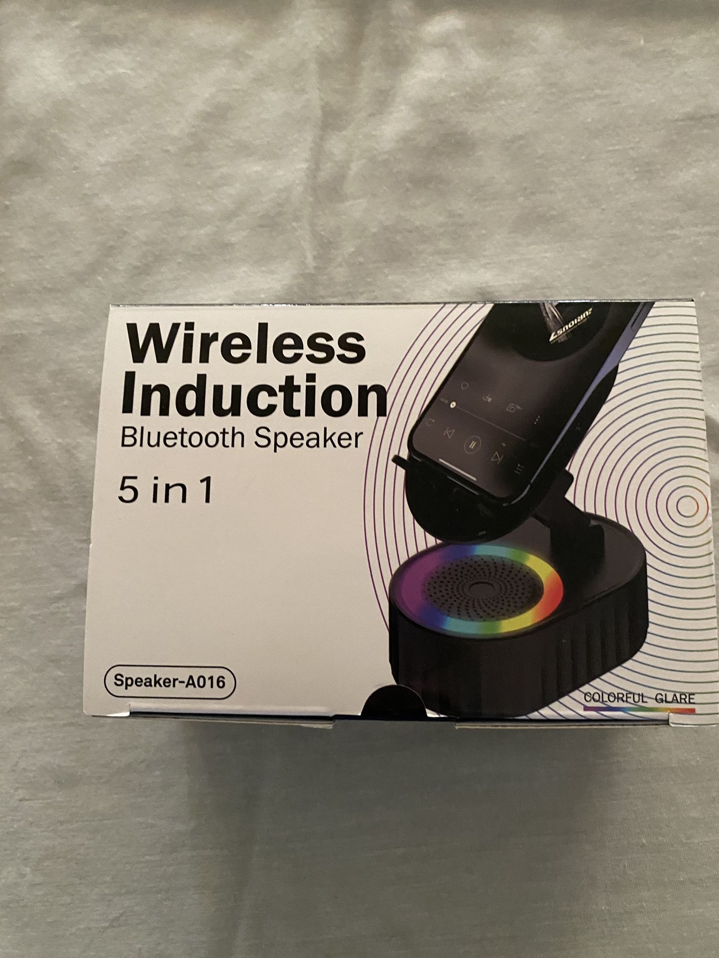 Wireless Induction Bluetooth Speaker 5 in 1