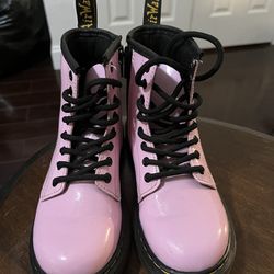 Dr. Martens - Kids Patent Boot: Size 12