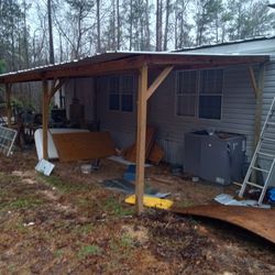 Lean To, Metal Roof On Sheds, Mobile Home. I Come Replace Or Build 