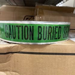 Caution Buried Sewer Line