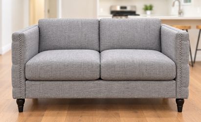 Gray Loveseat – $75 OBO