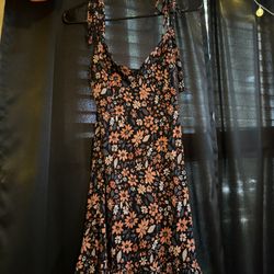 Flower Mini Dress