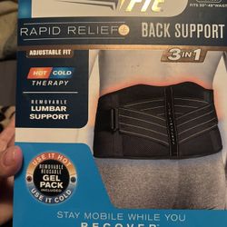 Copper Fit Back Support 