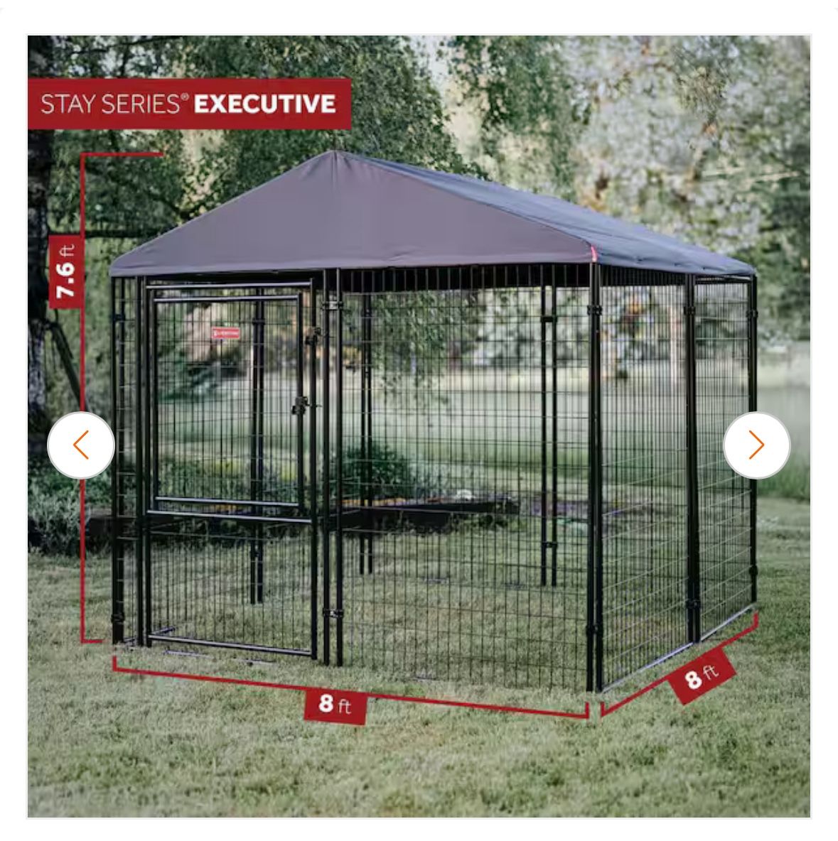 Lucky Dog Kennel 8’ X 8’