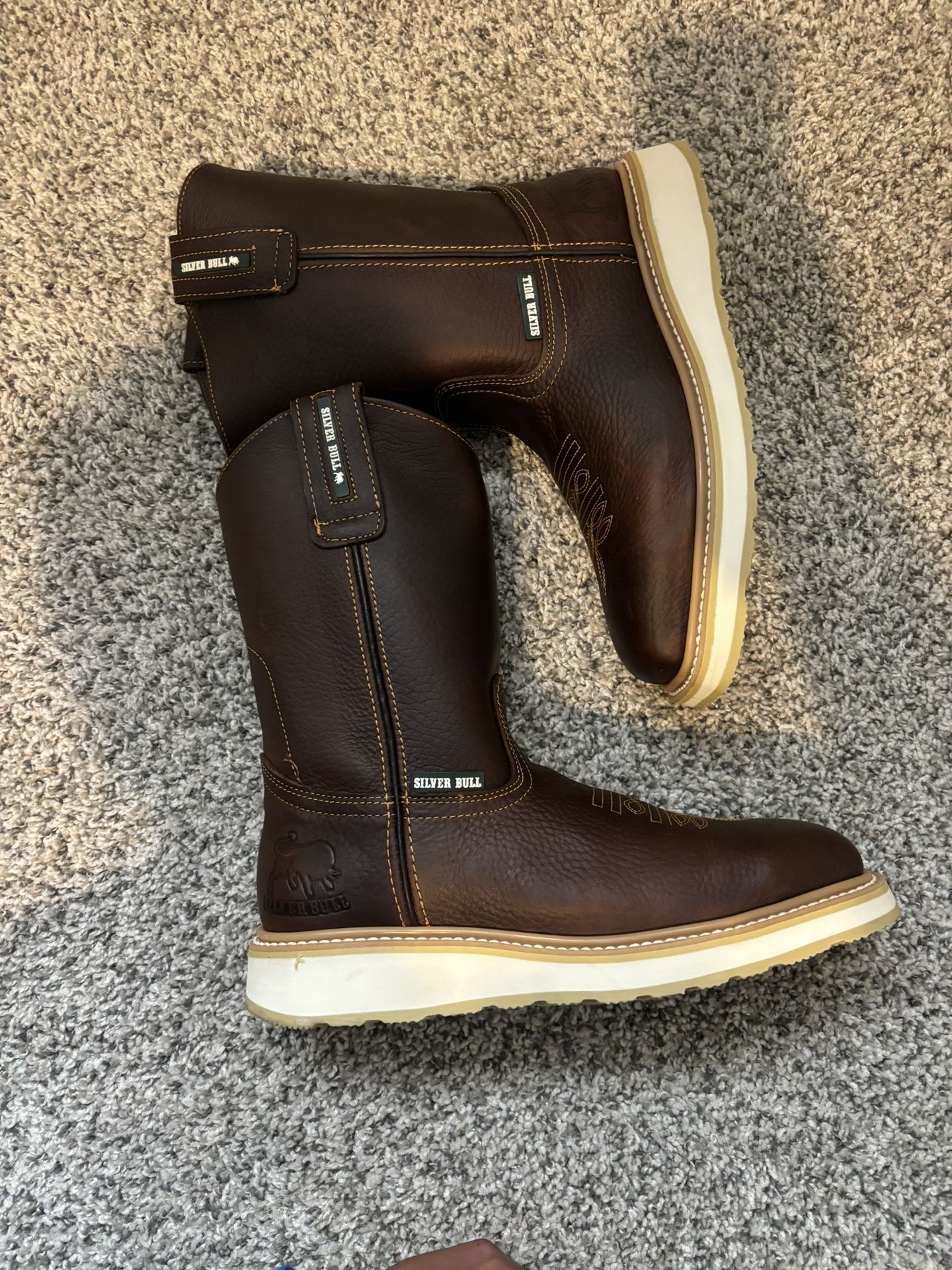 Silver Bull Work Boots