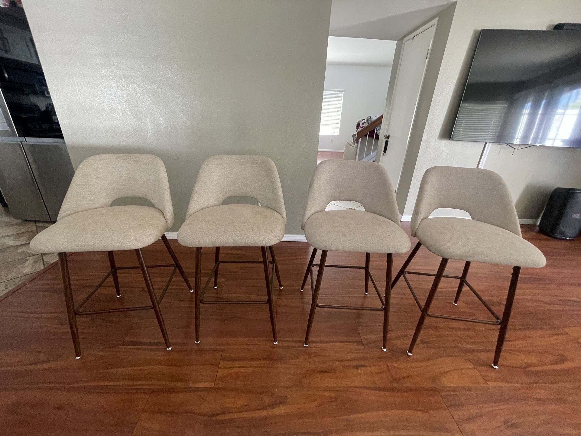 Four Counter Height Stools