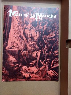 Man of La Mancha Theater Program