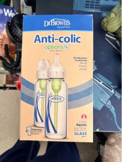 Dr browns anti colic glass bottles