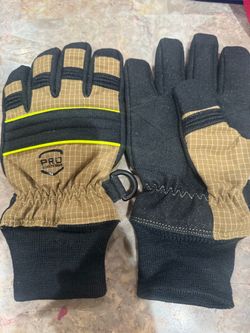 New firefighter gloves large size