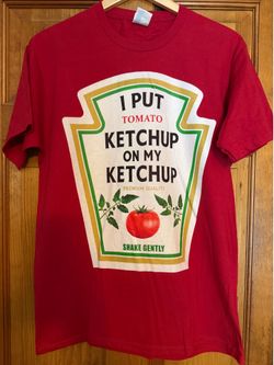 Ketchup Lovers T-shirt Size M