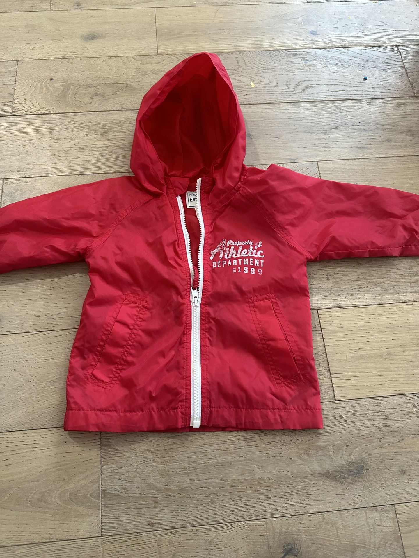 toddler rain jacket size 18-24 months