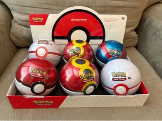 6 pokeball set
