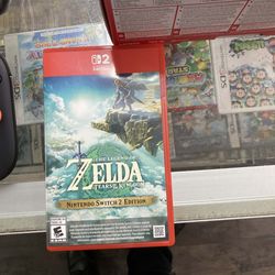 Zelda Tears of Kingdoms Switch 2 $50 Gamehogs 11am-7pm