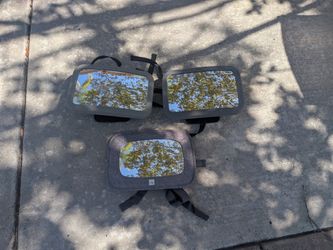 Rear view car seat mirrors