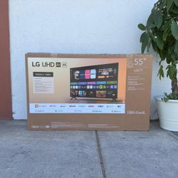 55” Lg smart 4k led Uhd tv 