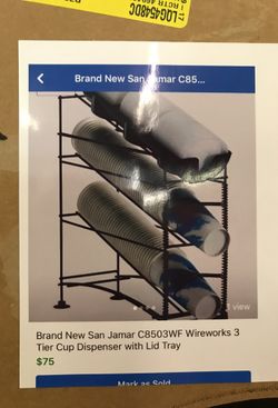 Brand New 3 Tier Cup Dispenser