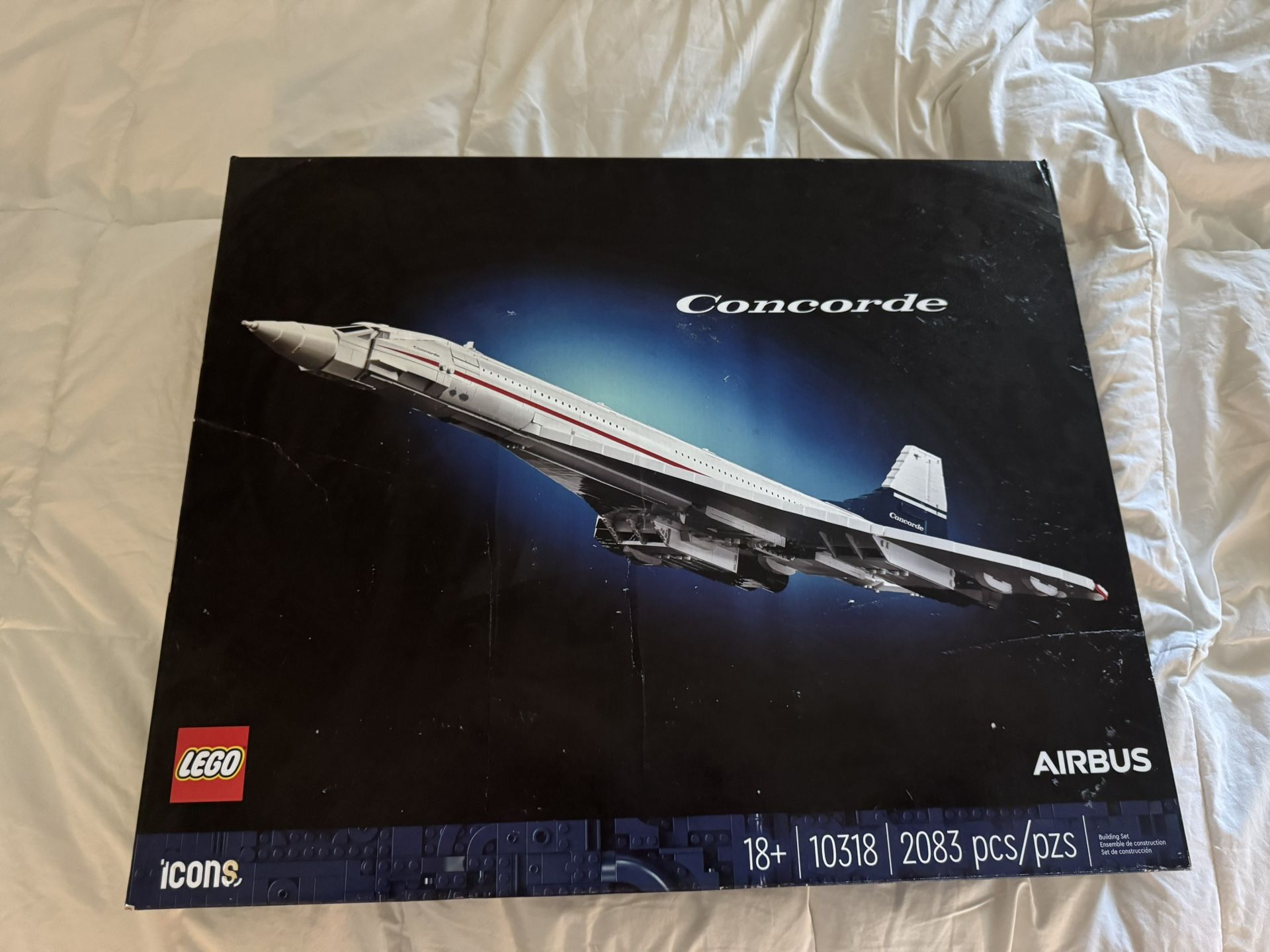 Lego Concorde Aircraft model brand new