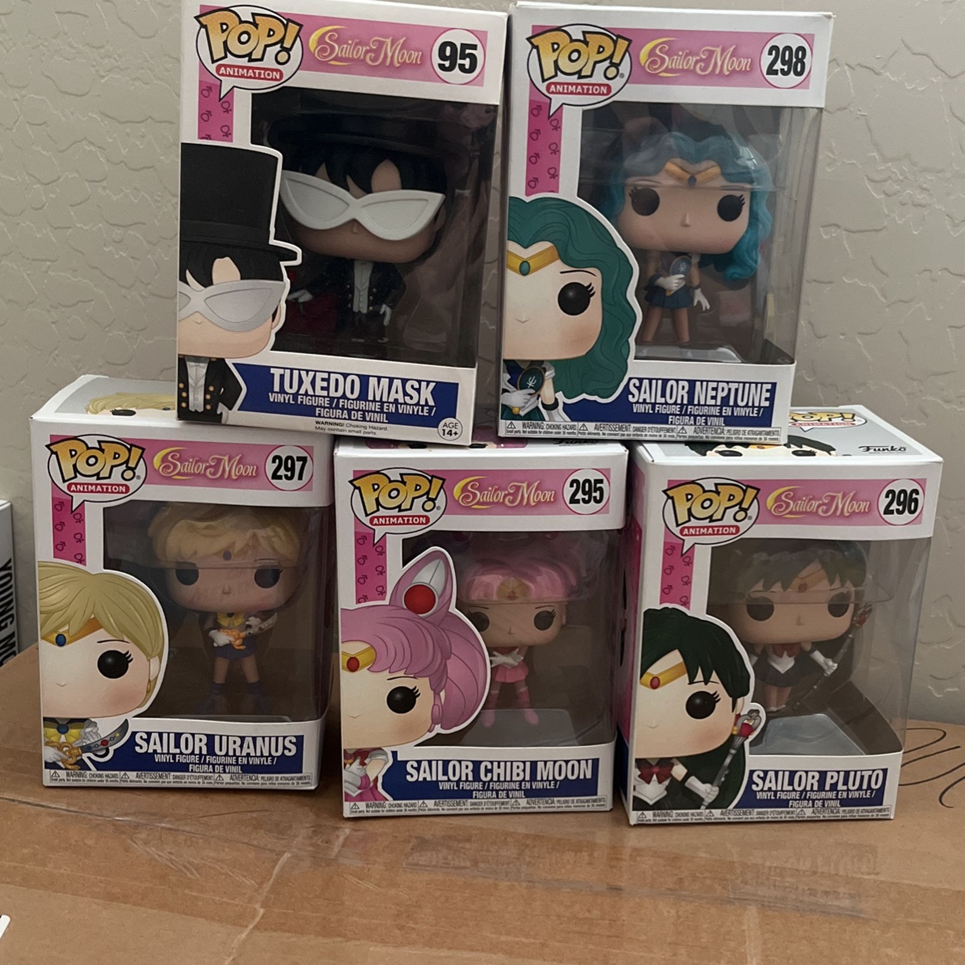 Sailor Moon Funko Pops 30$ Each Or All 100$