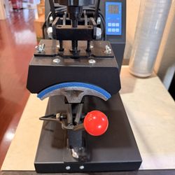 Heat Press 6x3.75Inch Curved Element Hat Press 