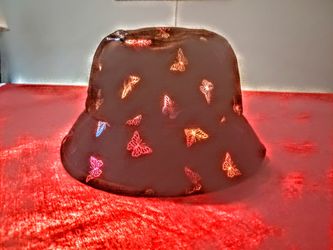 NEW Rainbow Butterfly Bucket Hat