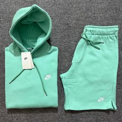 Nike Hoodie/Shorts sets