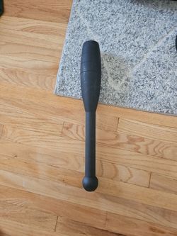 Retrospec Black Exercise Mace Club