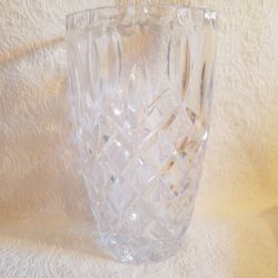Large Crystal Vase