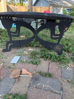 Round Metal Outdoor table