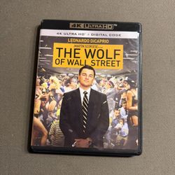 Wolf Of Wall Street 4K Blu-ray