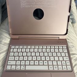 Wireless iPad Air Keyboard Case - Pink