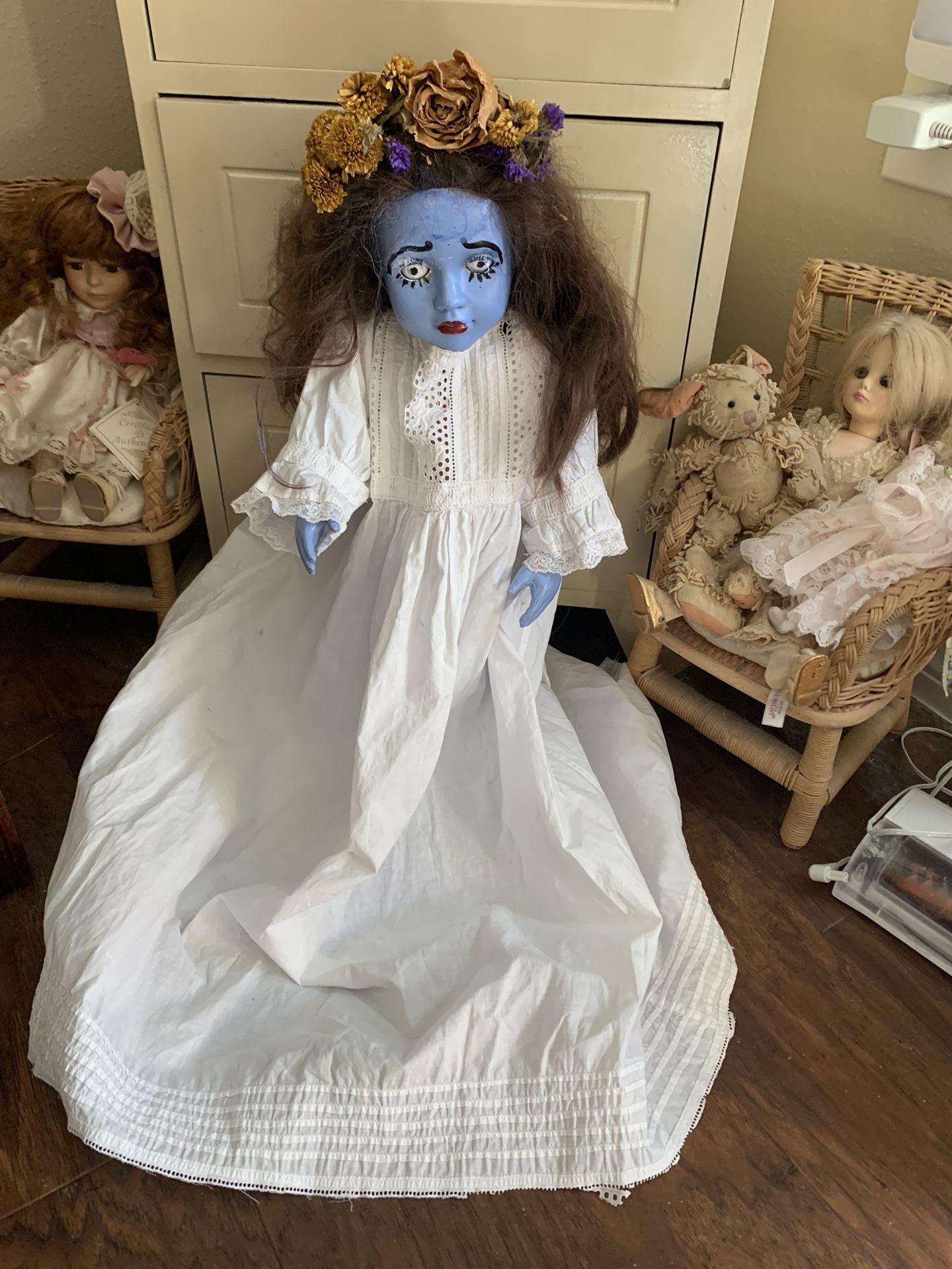 Happy Halloween!!!Uniquely  Designed By Deesigns-American girl, doll version of the corpse bride