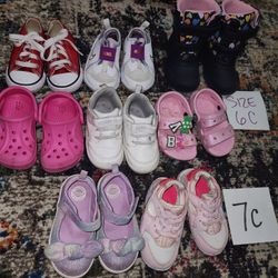 Girls Toddler Shoes 6c/7c