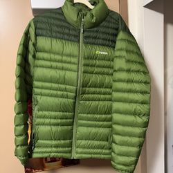 NVIDIA Hexa Custom Green Puffer Jacket – Tech Employee Exclusive – Insulated – Size [L]