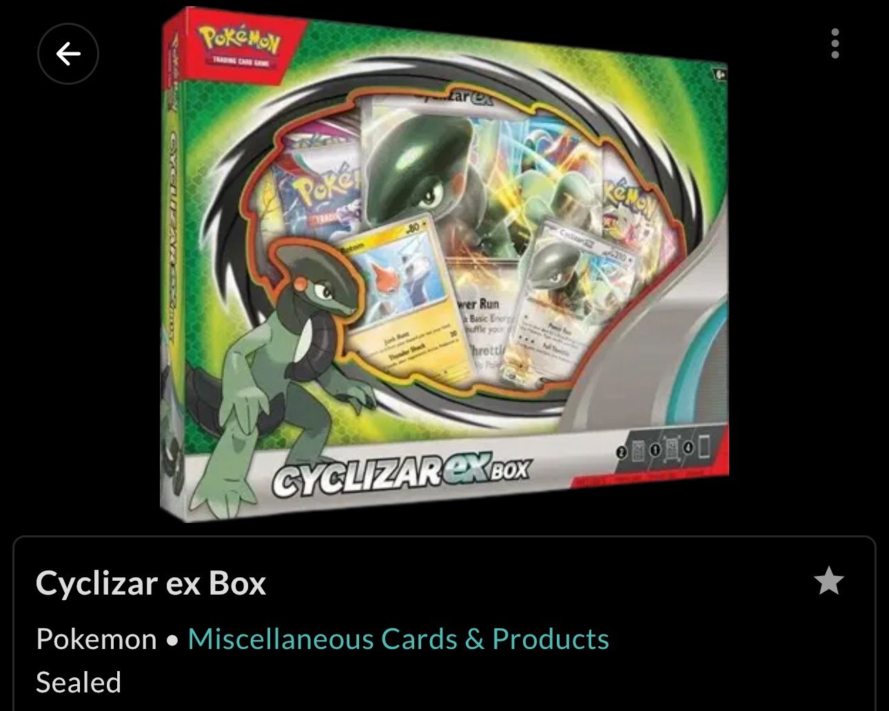 Cyclizar EX Box