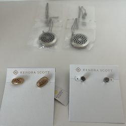 Diffuser Necklace/Kendra Scott Earrings