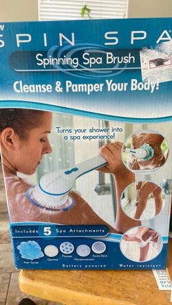 Spin Spa Spinning Spa Brush with 5 Attachments