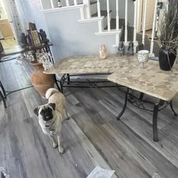 Beautiful  Granite  Coffee Table, And End Table 