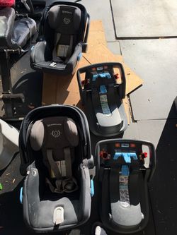Free (2) UPPAbaby Mesa Infant Car Seats with Bases (exp)