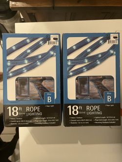Blue Brand New Rope Lights