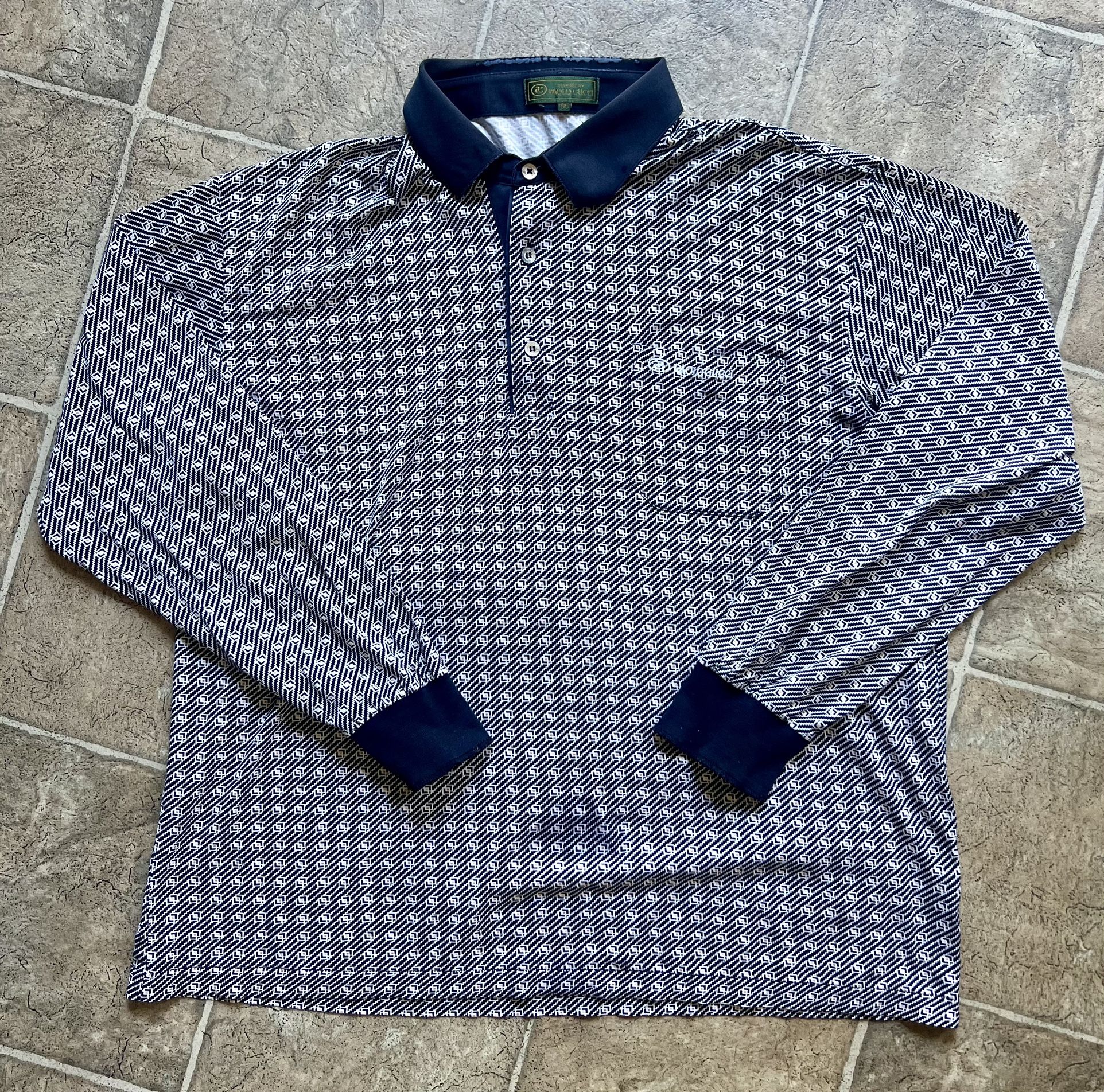 Vintage Paolo Gucci Long Sleeve Polo